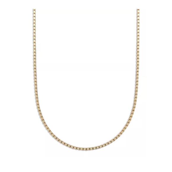 Giani Bernini Box Link 18 Giani Bernini 18K Gold Box Chain